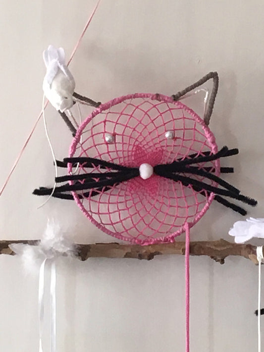 Attrape rêve"Chat rêve"