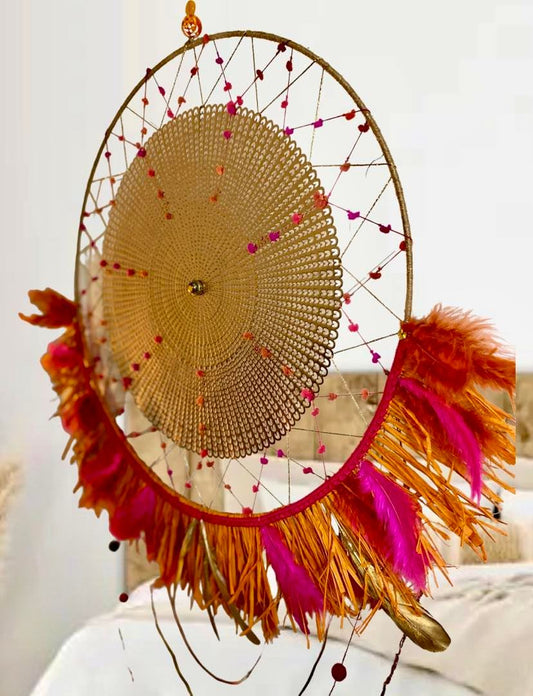 Attrape rêve "Golden dream"