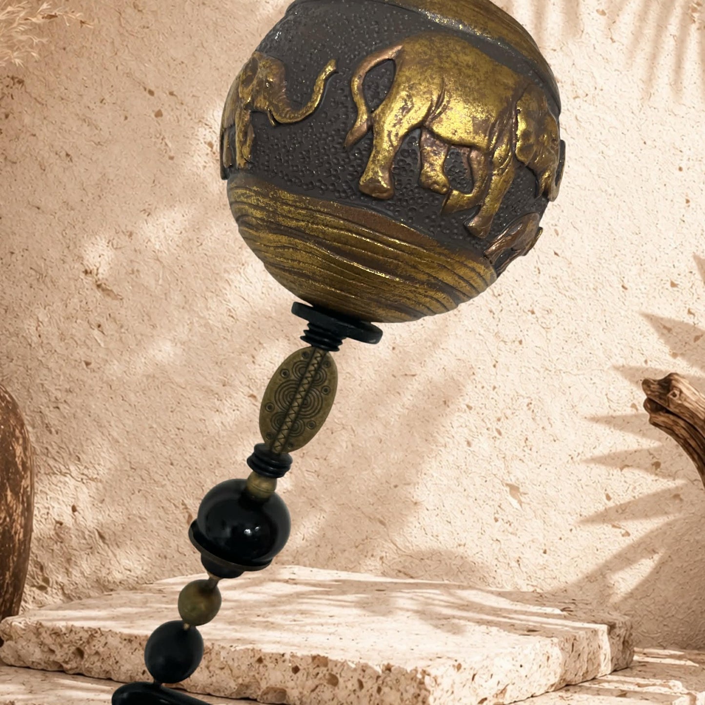 TAÏGA – Décoration murale bohème artisanale, pièce unique